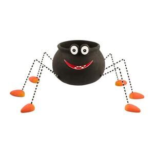 NEW Mackenzie-Childs Patience Brewster Webster Spider Cauldron Candy Dish 21x14